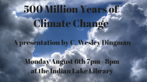 500 Million Years of Climate Change @ The Indian Lake Public Library | Indian Lake | New York | United States